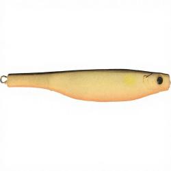 Leurre souple HYPERLASTICS Dartspin football jig head 4.5 10g Ochi ayu/Gold