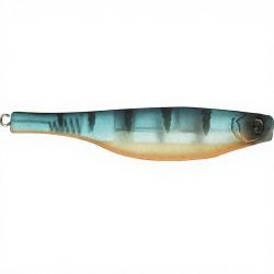 Leurre souple HYPERLASTICS Dartspin football jig head 4.5 10g Perch/Gold