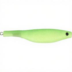 Leurre souple HYPERLASTICS Dartspin round jig head 5.5 10g Psychedelic chart/Chartreuse