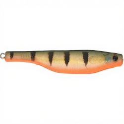 Leurre souple HYPERLASTICS Dartspin round jig head 5.5 10g Red fin perch/Red