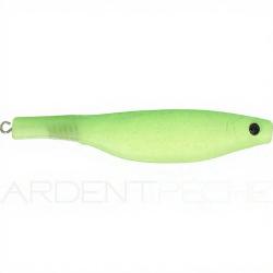 Leurre souple HYPERLASTICS Dartspin round jig head 7 14g Psychedelic chart/Chartreuse