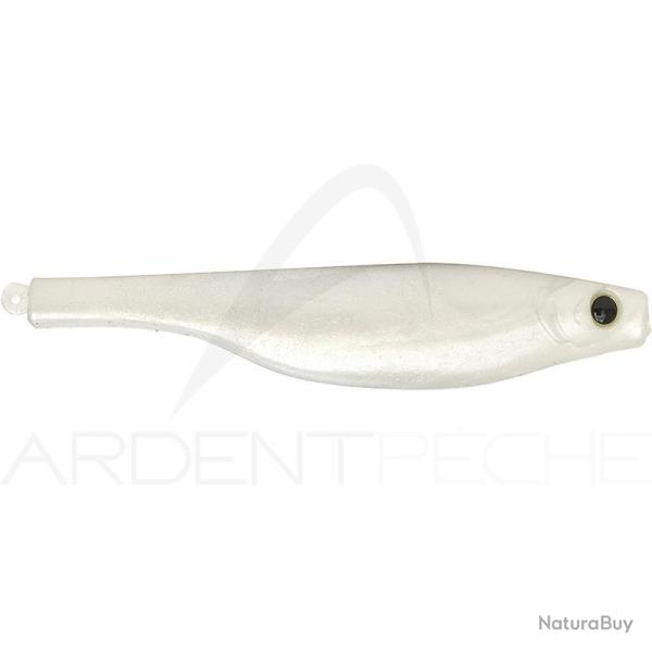 Leurre souple HYPERLASTICS Dartspin round jig head 7 14g White/Charteuse