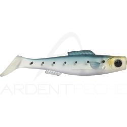 Leurre souple HYPERLASTICS Minwaow round jig head 4 14g Ghost iwashi