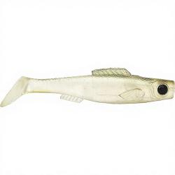 Leurre souple HYPERLASTICS Minwaow round jig head 4 14g Ghost lancon