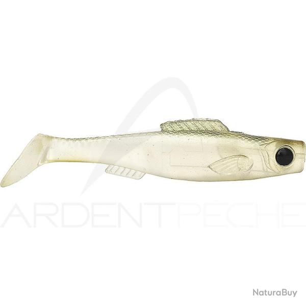 Leurre souple HYPERLASTICS Minwaow round jig head 4 14g Ghost lancon