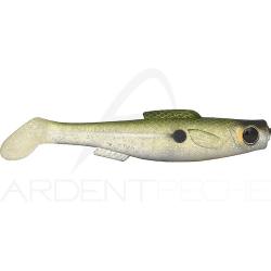Leurre souple HYPERLASTICS Minwaow round jig head 4 14g Glass minnow