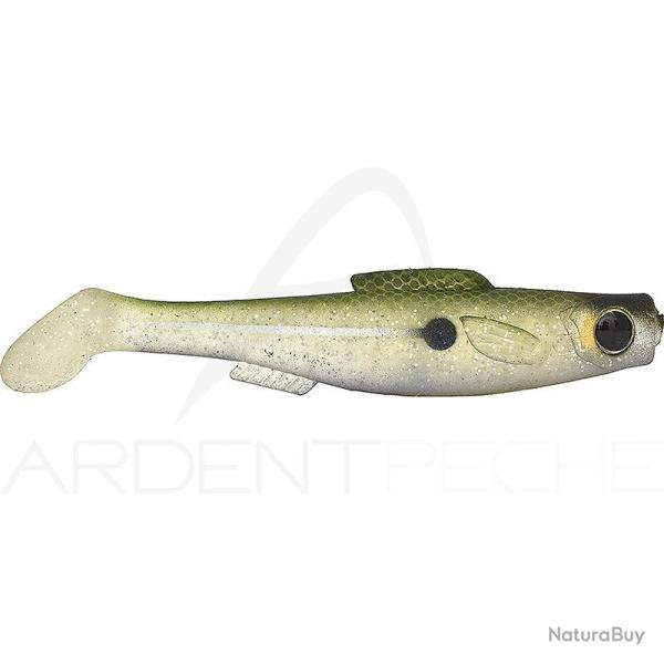 Leurre souple HYPERLASTICS Minwaow round jig head 4 14g Glass minnow