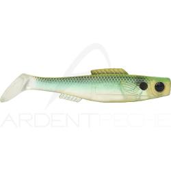 Leurre souple HYPERLASTICS Minwaow round jig head 4 14g Sand eel