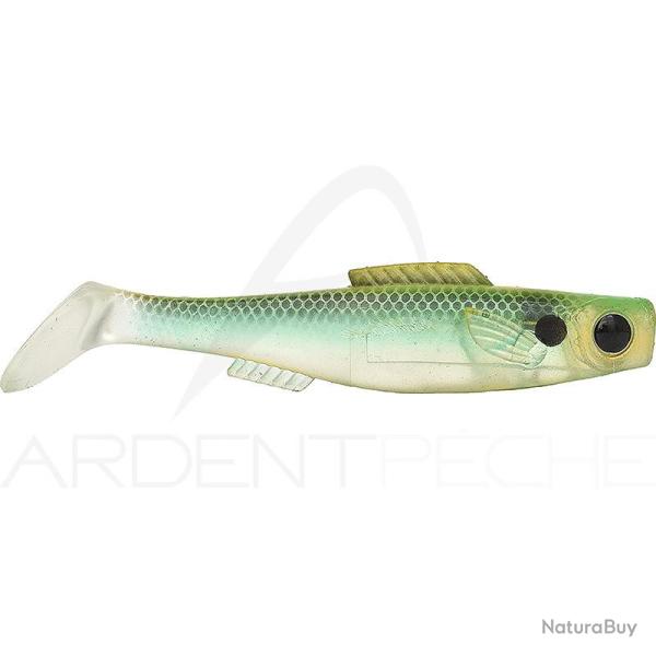 Leurre souple HYPERLASTICS Minwaow round jig head 4 14g Sand eel
