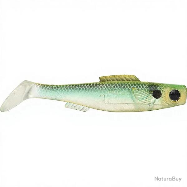 Leurre souple HYPERLASTICS Minwaow round jig head 4 21g Sand eel