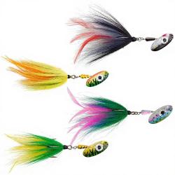 Cuiller tournante PANTHER MARTIN Big eyes muskie PMMKBE Fire tiger 20cm