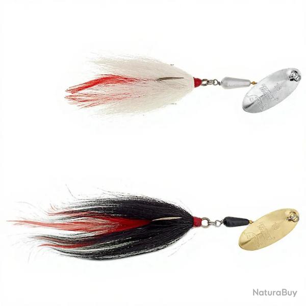 Cuiller tournante PANTHER MARTIN Classic muskie PMMKC 20cm Brass black red