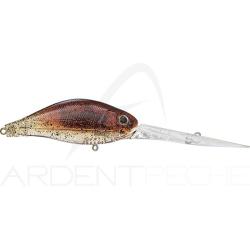 Crankbait ZIP BAITS B Switcher 6.0 no rattle U010 Tinsel brown