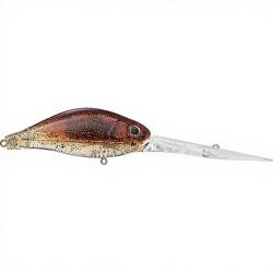 Crankbait ZIP BAITS B Switcher 6.0 no rattle U010 Tinsel brown
