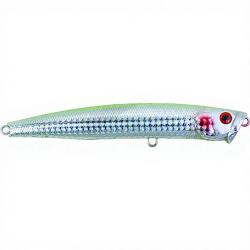 Leurre de surface ZIP BAITS Skinny pop 130 658 TK Seethrough Lame/LH