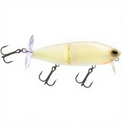 Leurre flottant YO ZURI 3DB Wake prop 85 F BN Bone