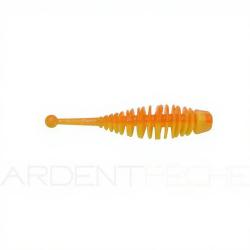 Leurre souple BERKLEY Powerbait power naiad 30 Fluo orange/Shunshine yellow