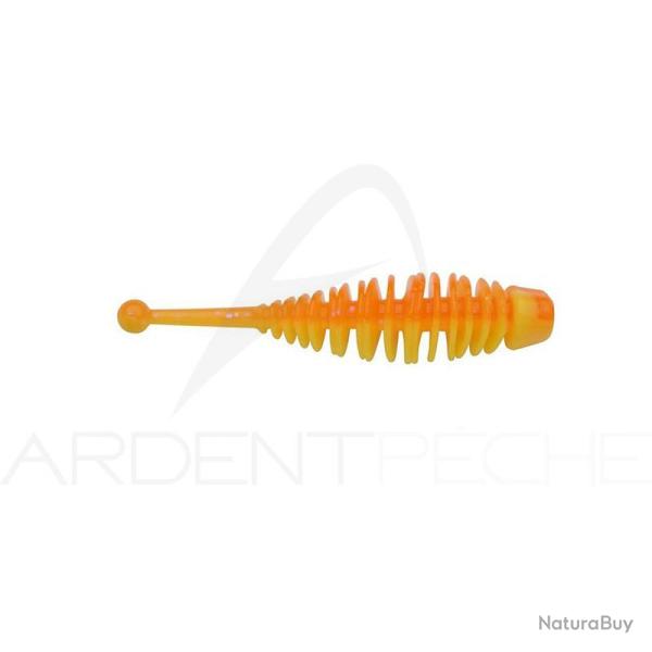 Leurre souple BERKLEY Powerbait power naiad 30 Fluo orange/Shunshine yellow