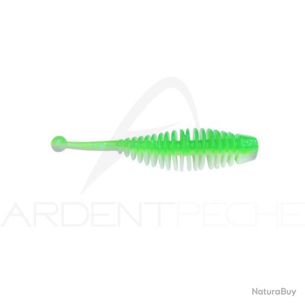 Leurre souple BERKLEY Powerbait power naiad 30 Spring green/White