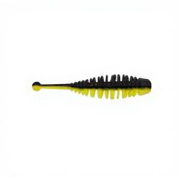 Leurre souple BERKLEY Powerbait power naiad 70 Black/Sunshine yellow