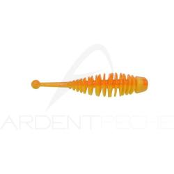 Leurre souple BERKLEY Powerbait power naiad 70 Fluo orange/Sunshine yellow