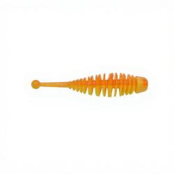 Leurre souple BERKLEY Powerbait power naiad 70 Fluo orange/Sunshine yellow