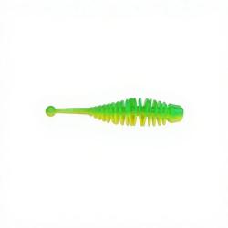 Leurre souple BERKLEY Powerbait power naiad 70 Spring green/Sunshine yellow