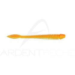 Leurre souple BERKLEY Powerbait power flail 70 Fluo orange/Sunshine yellow
