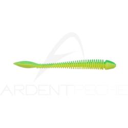Leurre souple BERKLEY Powerbait power flail 70 Spring green/Sunshine yellow