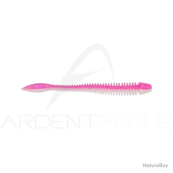 Leurre souple BERKLEY Powerbait power flail 70 Pink/White