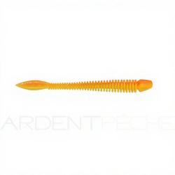 Leurre souple BERKLEY Powerbait power flail 90 Fluo orange/Sunshine yellow