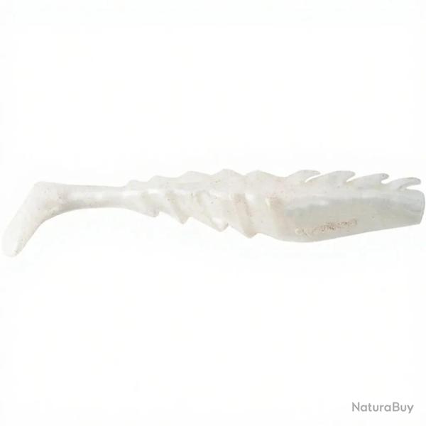 Leurre souple BERKLEY Gulp! nemesis prawn paddle tail 5 Pearl white