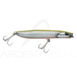 Leurre de surface BERKLEY Dex strider 12cm White chartreuse