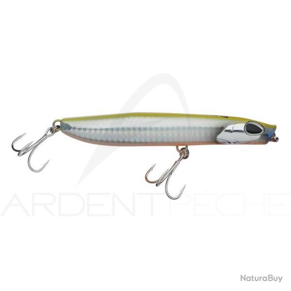 Leurre de surface BERKLEY Dex strider 12cm White chartreuse