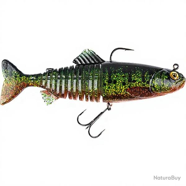 Leurre souple FOX RAGE Replicant jointed 15cm Fire pike UV