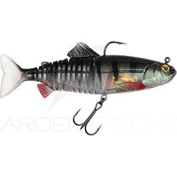 Leurre souple FOX RAGE Replicant jointed 15cm Young perch UV