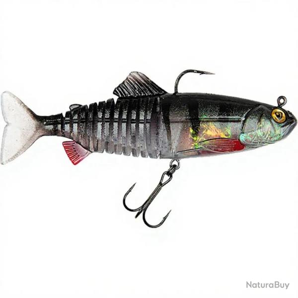 Leurre souple FOX RAGE Replicant jointed 15cm Young perch UV