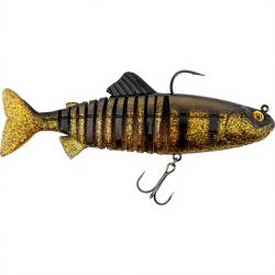 Leurre souple FOX RAGE Replicant jointed 15cm Golden perch