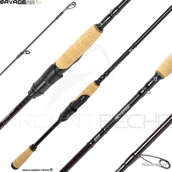 Canne spinning SAVAGE GEAR Revenge SG6 Drop shot 2.30m / 4-18g