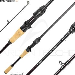 Canne casting SAVAGE GEAR Revenge SG6 Medium game 2.13m / 10-30g