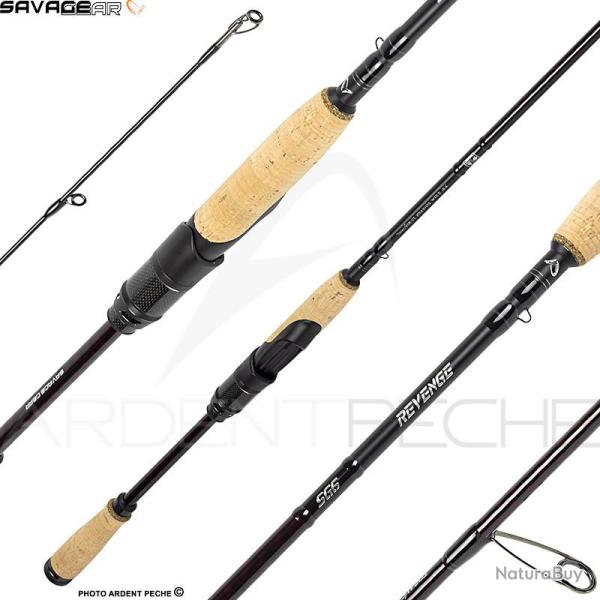Canne spinning SAVAGE GEAR Revenge SG6 Medium game 2.43m / 15-45g