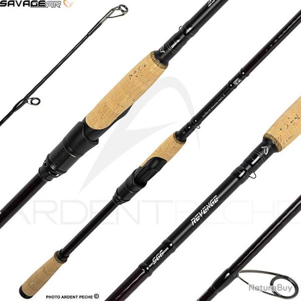 Canne spinning SAVAGE GEAR Revenge SG6 Fast shad 2.74m / 20-70g