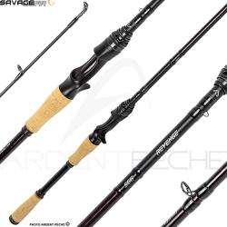 Canne casting SAVAGE GEAR Revenge SG6 Pelagic 2.21m / 20-80g