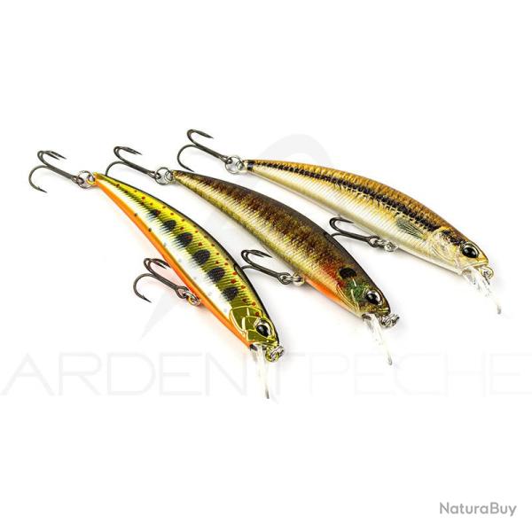Pack de 3 poissons nageurs truite DUO Ryuki 70 S