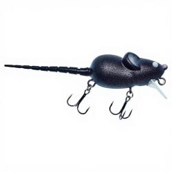 Leurre flottant ILLEX Momouse Black mouse