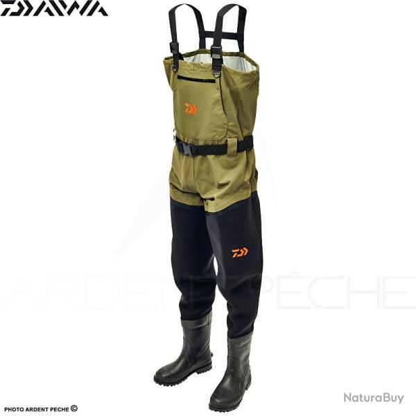 Waders respirants DAIWA Hybrides avec bottes 45/46