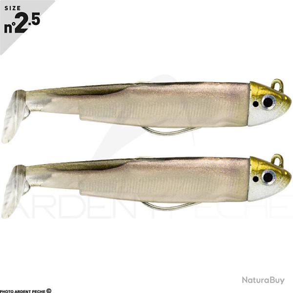 Leurre souple FIIISH Black minnow double combo 105 Shore / 8g / Vairon - BM3101