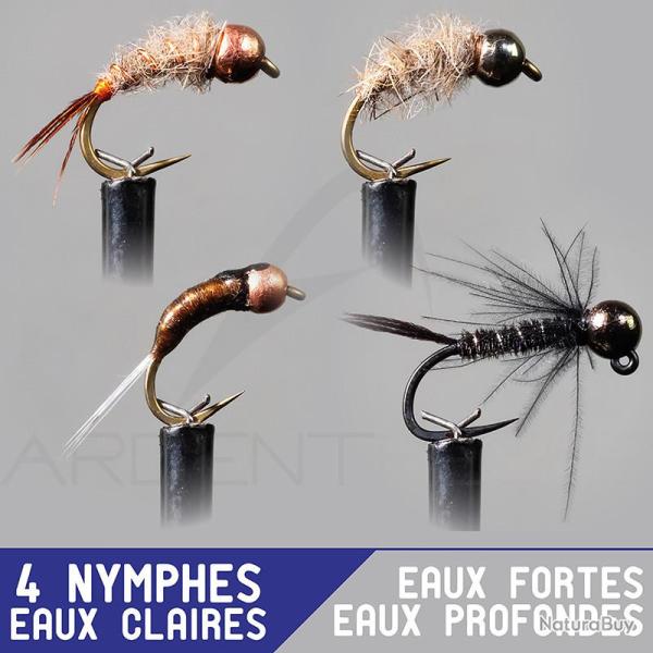 Montage nymphe GARBOLINO D�but de saison eaux fortes / eaux claires