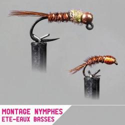 Montage nymphe GARBOLINO &Eacute;t&eacute; eaux basses / Faisan