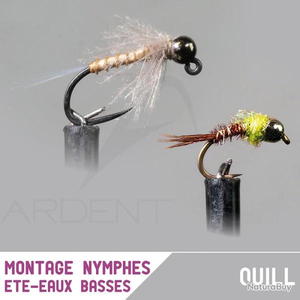 Montage nymphe GARBOLINO �t� eaux basses / Quill